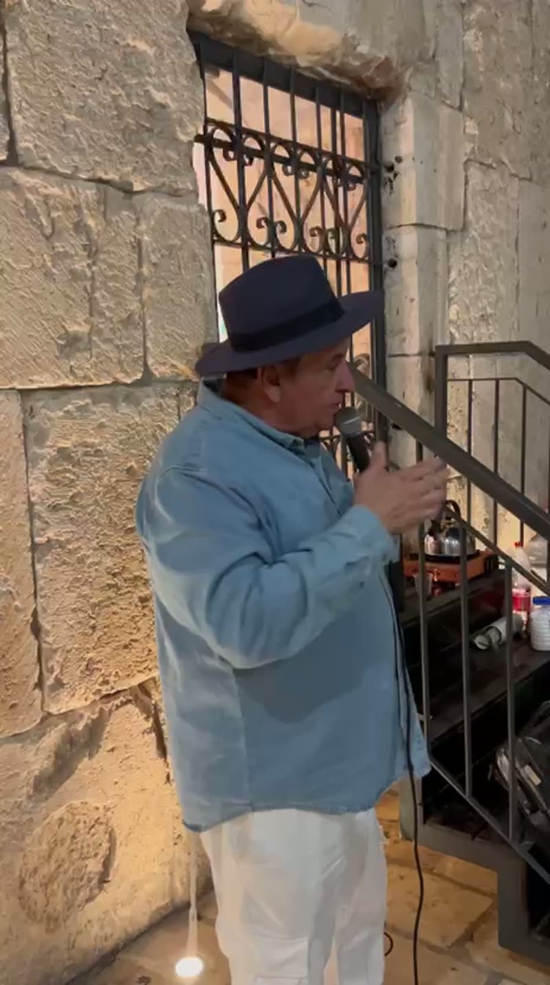 רבי חיים איכר בשידור מהר ציון